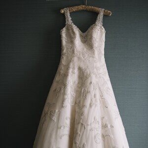 Vintage Christine Dando Wedding Dress - The Faye Dunaway